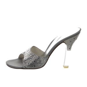 Stuart Weitzman sandals shoe crystal size 8